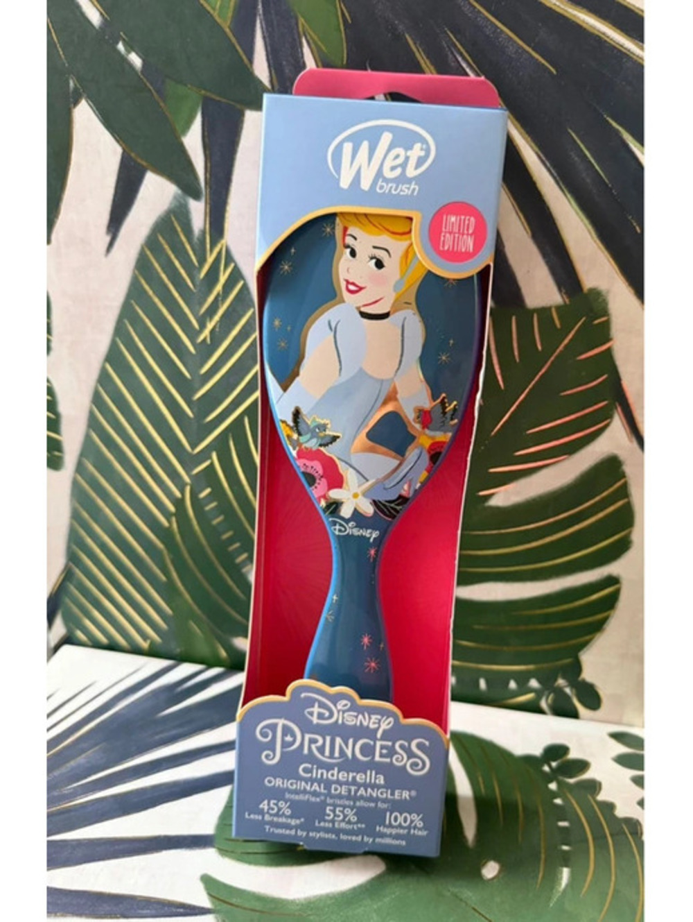Disney Princess Cinderella Wet Brush Original Detangler Limited Edition NIB